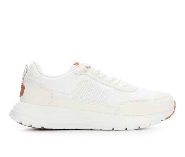 Women's HEYDUDE Sirocco W Neutrals Casual Sneakers in White color
