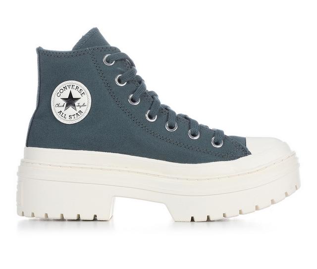 Women's Converse Chuck Taylor All Star Canvas Lugged Heel Sneakers in Nature/Egret color