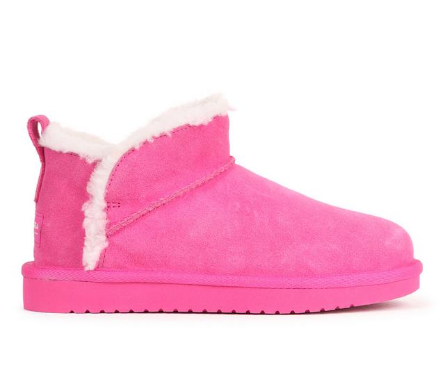 Girls' Koolaburra by UGG Little Kid & Big Kid Ultra Mini Winter Boots in Fuchsia color