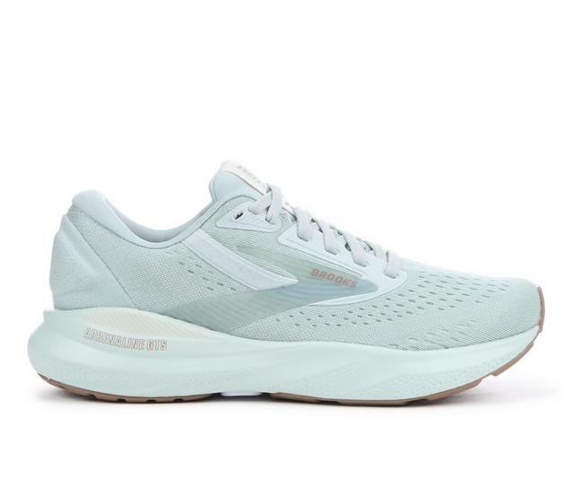 Women's Brooks Adrenaline GTS 24 Running Shoes in CLOUD BLUE/COCO color
