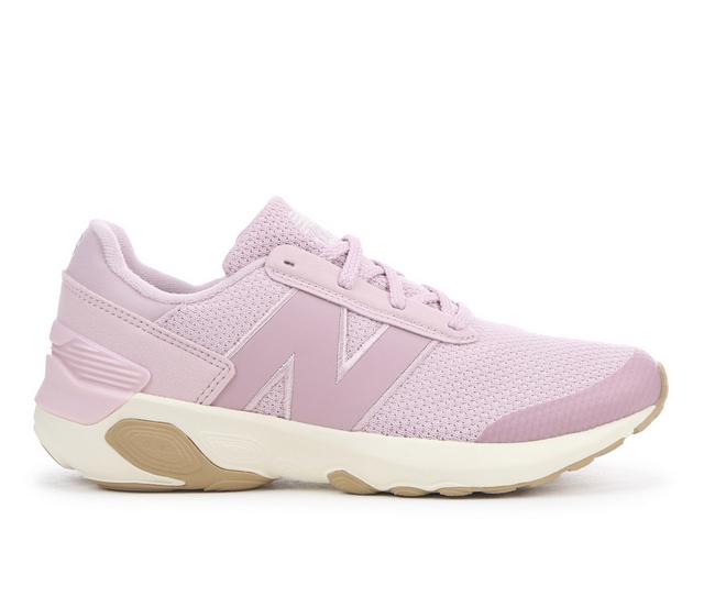 Girls' New Balance Big Kid 1440 Running Shoes in Pink/White color
