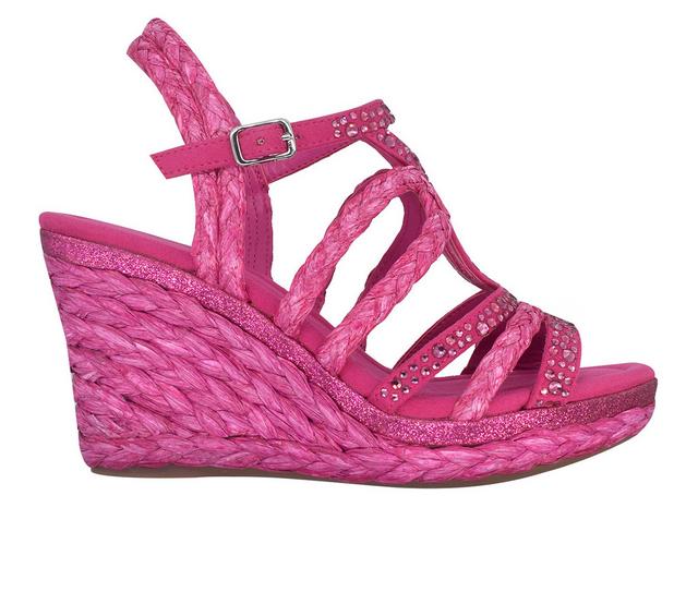Women's Impo Omalia Wedge Sandals in Pop Pink color
