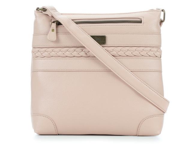 White Mountain Kerry Crossbody Handbag in Blush color