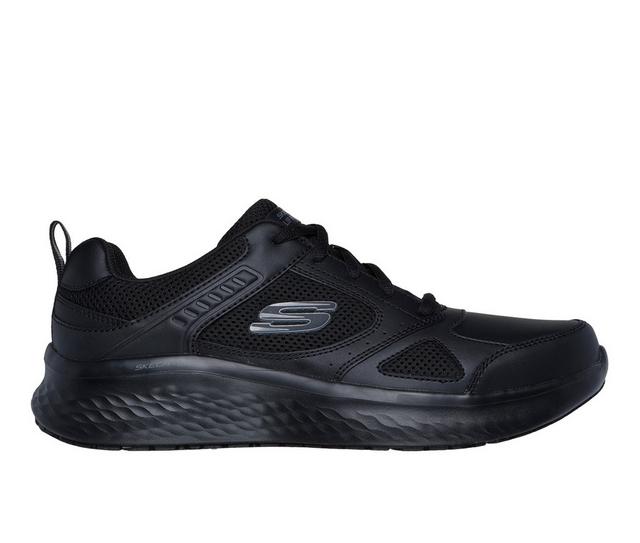 Men's Skechers Work 200282 Lite Pro SR Safety Shoes in Black color