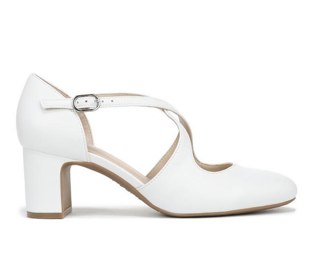 Women's LifeStride Tracy Pumps in Bright White color
