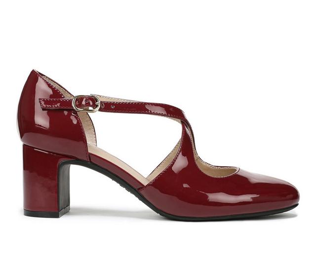 Women's LifeStride Tracy Pumps in Dark Cherry color