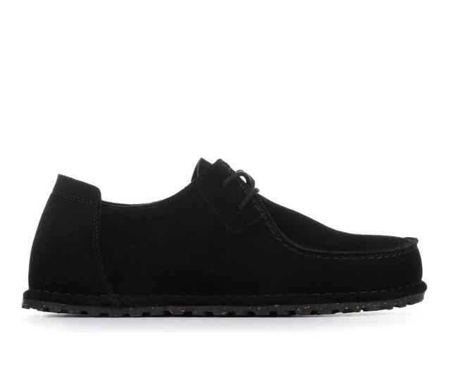 Men's Birkenstock Mens Birkenstock Utti Lace Up Casual Shoes in Black color