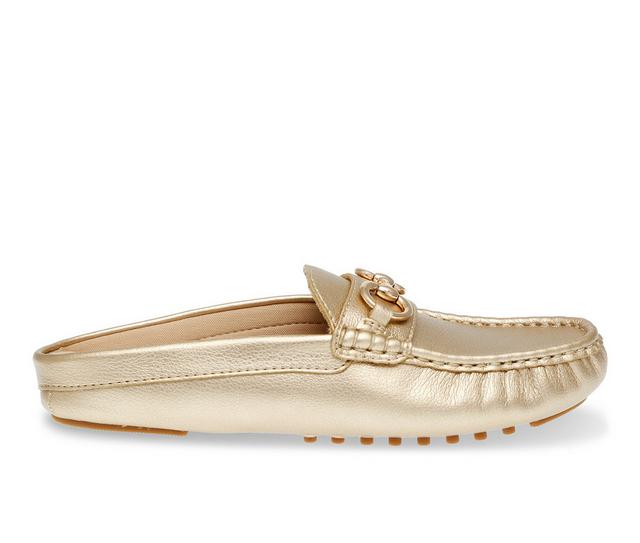 Women's Anne Klein Cooper Mules in Gold Tumbled color