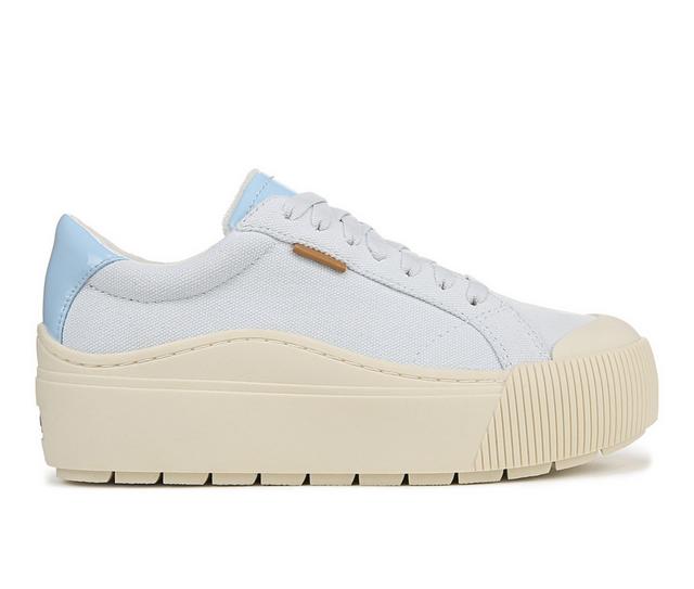 Women's Dr. Scholls Time Off Max Platform Sneakers in Powder Blue color