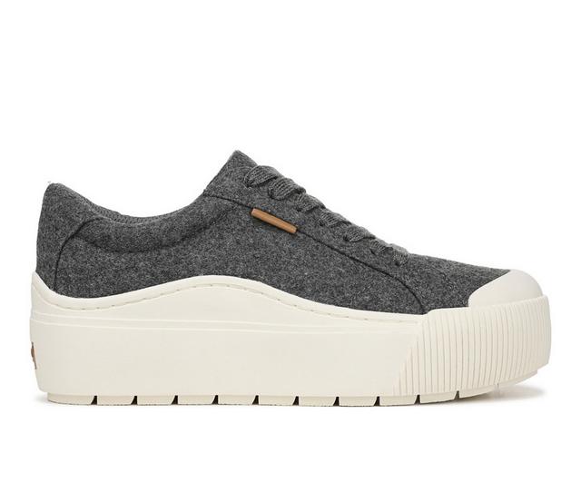 Women's Dr. Scholls Time Off Max Platform Sneakers in Charcoal color