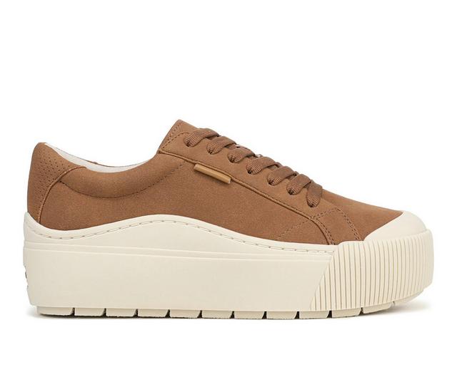Women's Dr. Scholls Time Off Max Platform Sneakers in Honey color