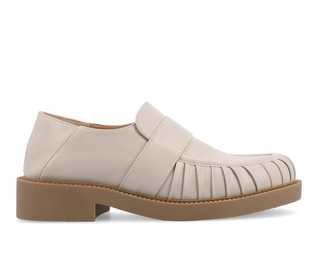 Women's Journee Collection Lakenn Loafers in Stone color