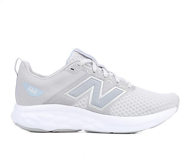 Women's New Balance W4660 V4 Running Shoes in Grey/White color