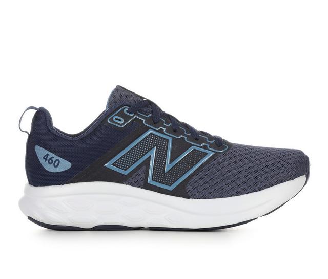 Women's New Balance W460 V4 Running Shoes in Navy/White color