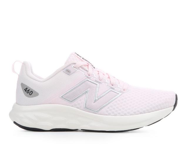 Women's New Balance W460 V4 Running Shoes in Light Pink color