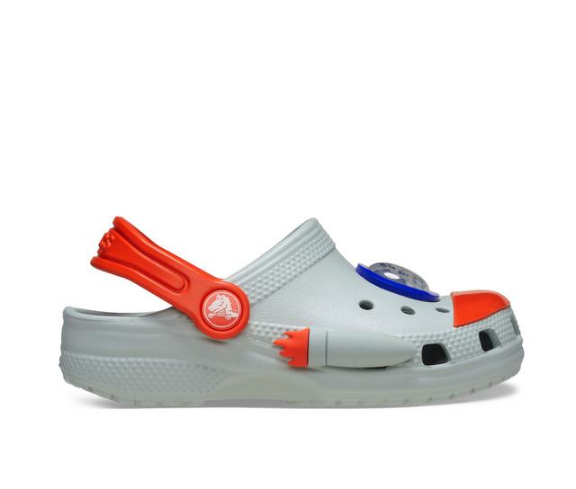 Kids' Crocs Infant & Toddler Classic Rocketship Clogs in Mirage color