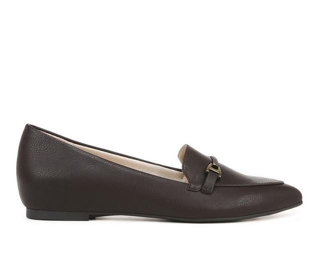 Women's LifeStride Precious 2 Loafers in dark chocolate color