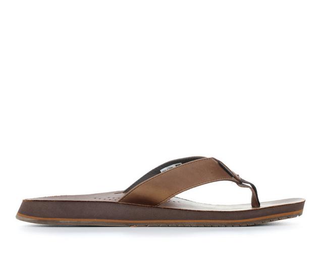 Men's Reef Drift Classic Flip-Flops in Brown color