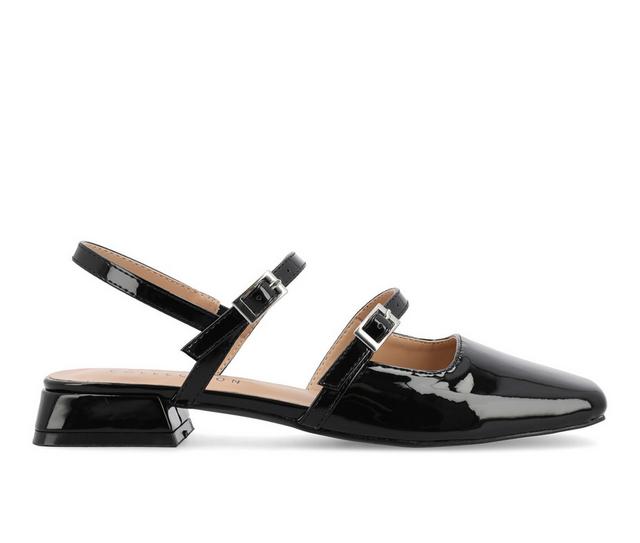 Women's Journee Collection Gretchenn Mary Janes in Black color