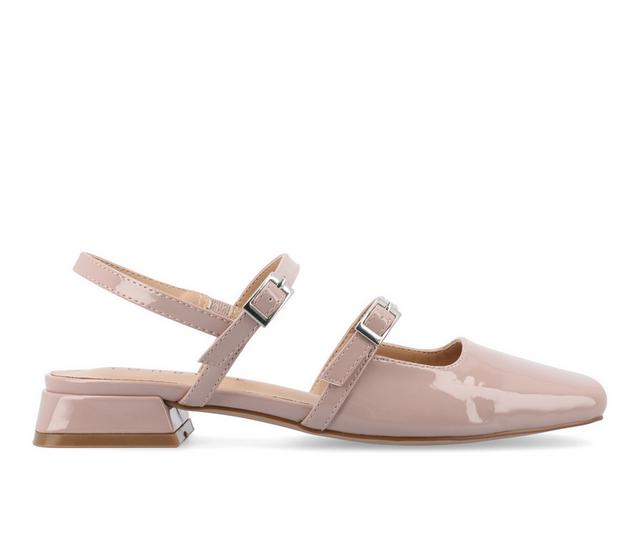 Women's Journee Collection Gretchenn Mary Janes in Blush color