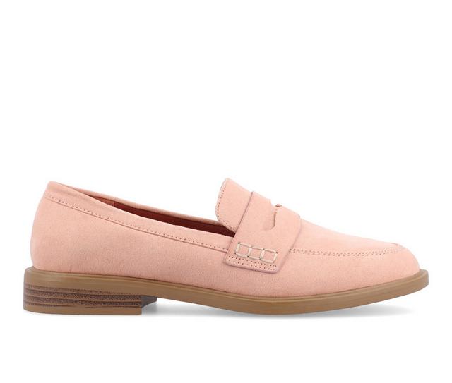 Women's Journee Collection Raichel Loafers in Peach color