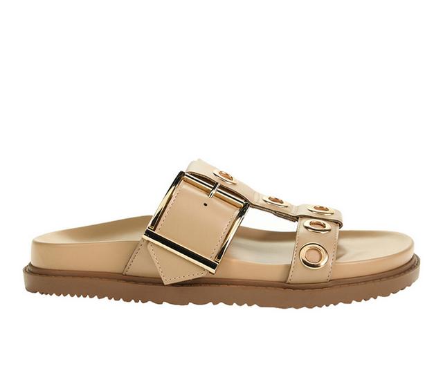 Women's Chinese Laundry Rozalia Footbed Sandals in Nude color