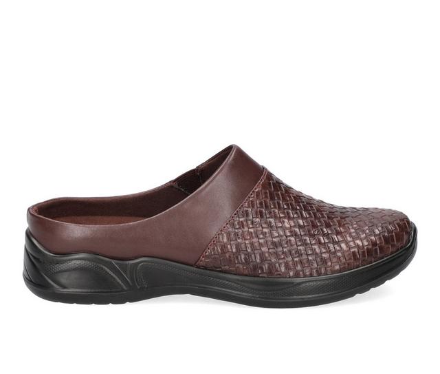 Women's Easy Street Janalee Flats in Brown Woven color