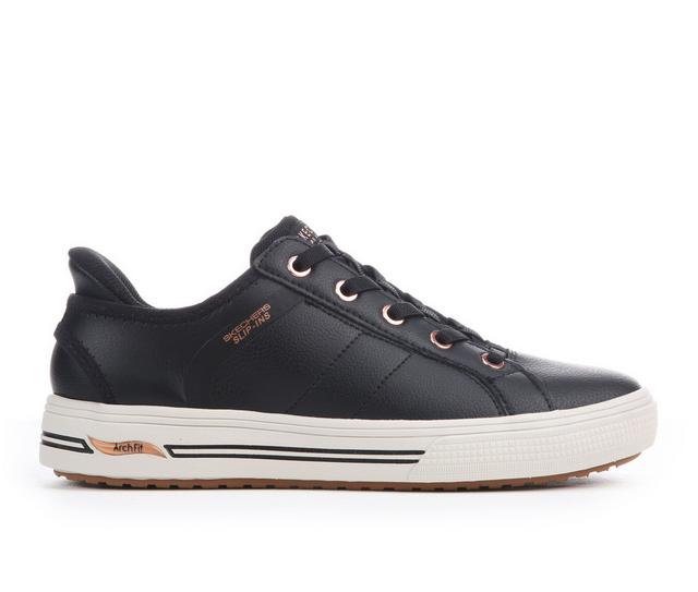 Women's Skechers Street Arch Fit Arcade 177207 Slip-Ins Sneakers in Black color