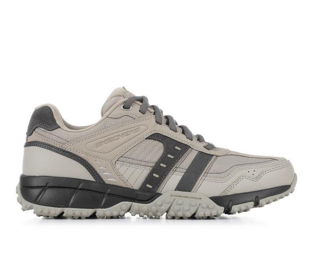 Men's Skechers Men's Skechers 237735 Urban Trax Trail Running Shoes in Taupe/Char color