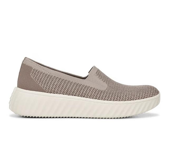 Women's BZEES Wednesday Sneakers in Taupe color