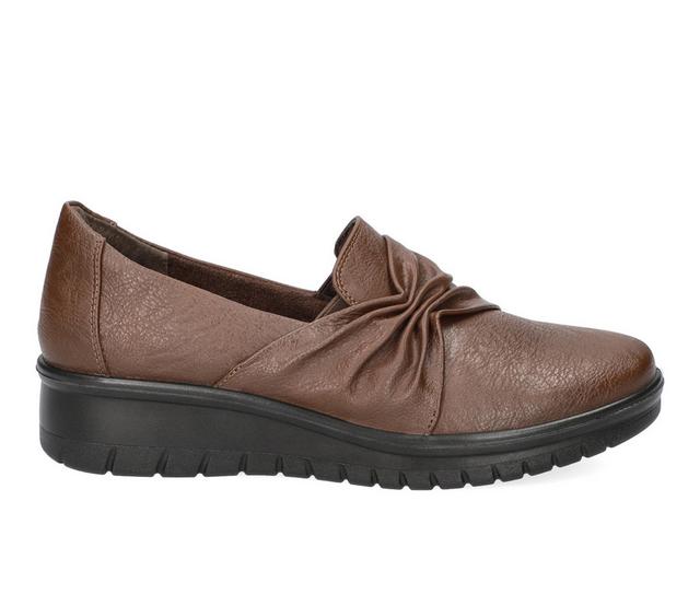 Women's Easy Street Faith Casual Shoes in Brown color