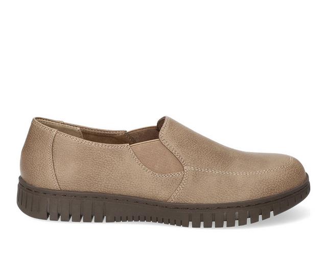 Women's Easy Street Oriel Flats in Taupe color