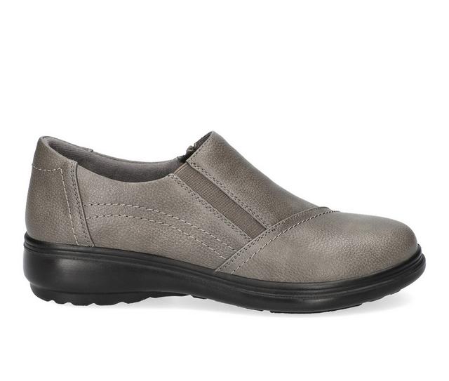 Women's Easy Street Maple Slip On Shoes in Grey color