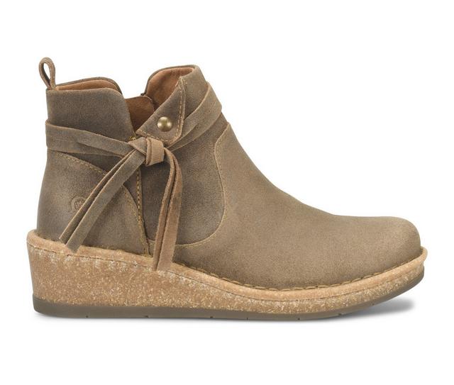 Women's Born Vaughn Booties in Taupe color