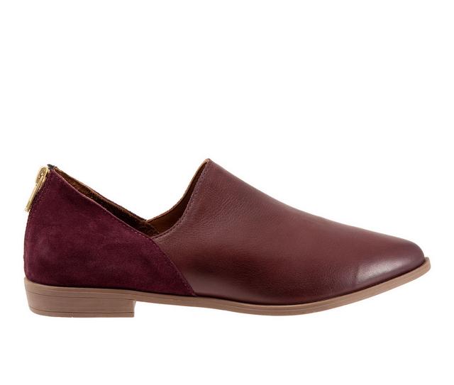 Women's Bueno Beau Slip On Loafers in Merlot color