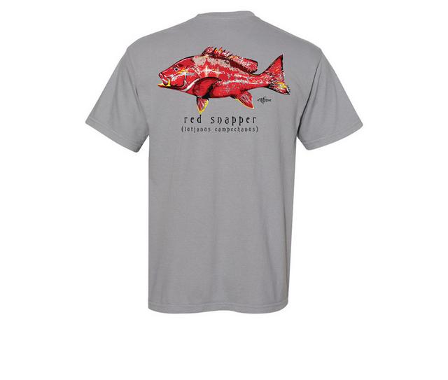 PHINS Red Snapper Shirt in GRANITE color