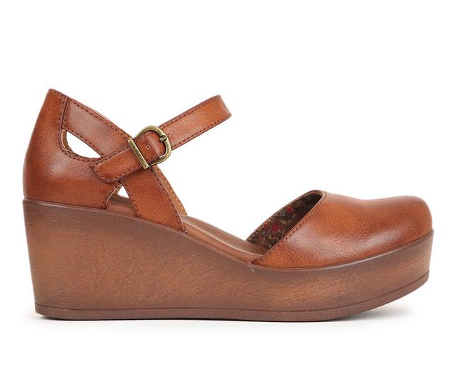 Women's BOC Derby Casual Shoes in Tan color