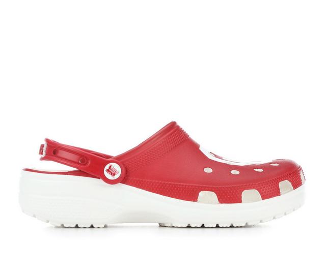 Men's Crocs University of Oklahoma Classic Clog in White color