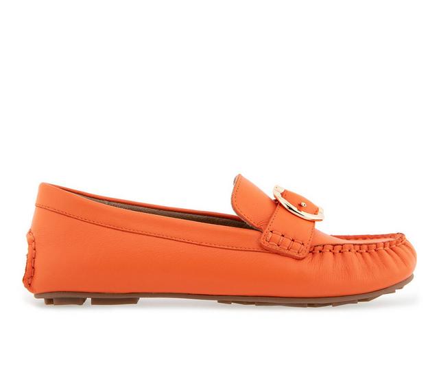 Women's Aerosoles Case Loafers in Mandarin Lthr color