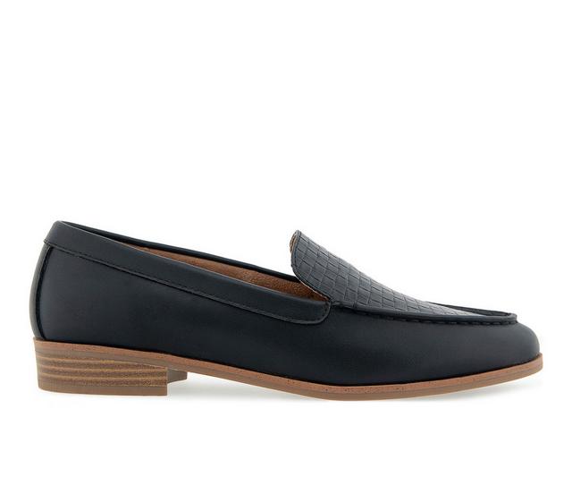 Women's Aerosoles Edna Loafers in Black color