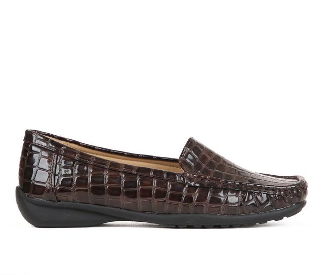 Women's Pierre Dumas Hazel 7 Slip-On Loafer in Brown color