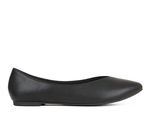 Women's Jellypop Rosalynn Flats in Black color