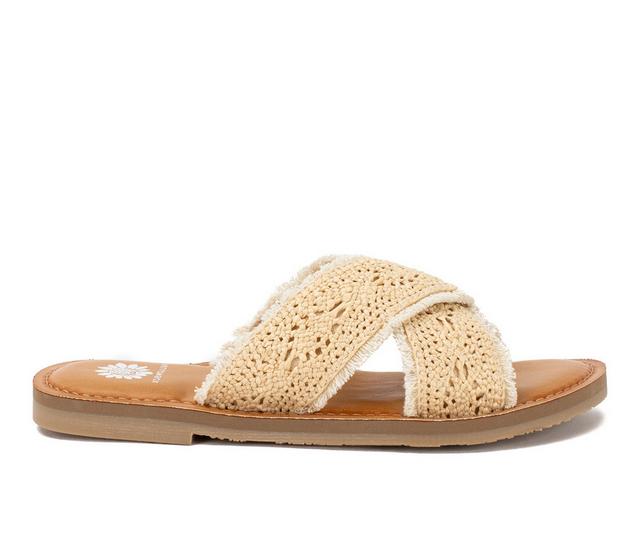 Women's Yellow Box Deska Sandals in Natural color