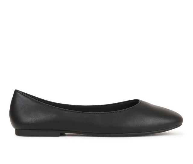 Women's Jellypop Pamela Flats in Black color