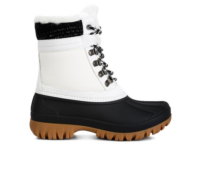 Women's London Rag Capucine Winter Boots in White color