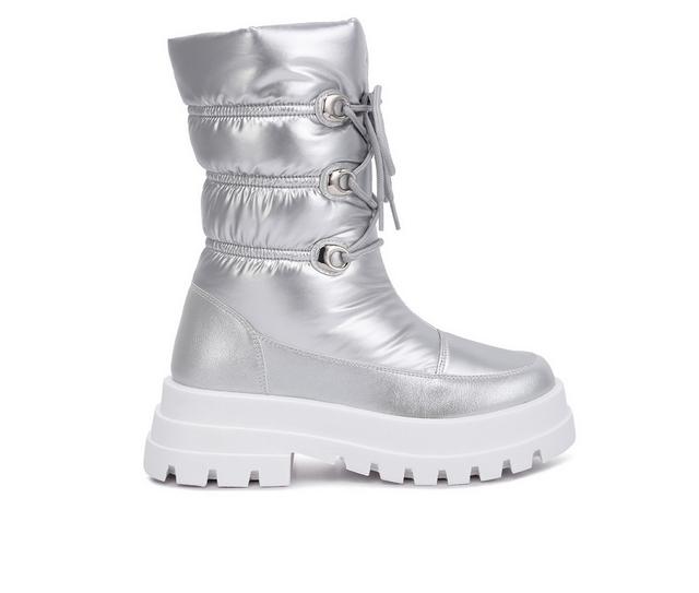 Women's London Rag Murphy Booties in Silver color