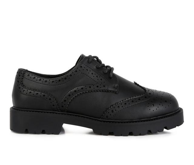 Women's London Rag Milou Oxfords in Black color