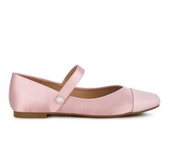 Women's London Rag Albi Flats in Pink color