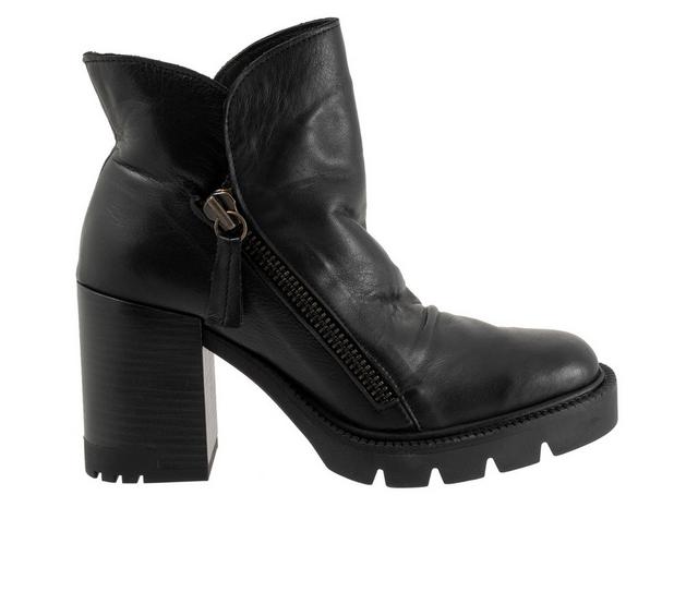 Women's Bueno Elliott Heeled Booties in Black color