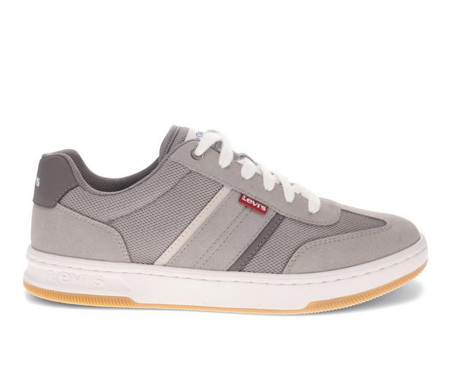Men's Levis Zane Casual Sneakers in Grey/Charcoal color